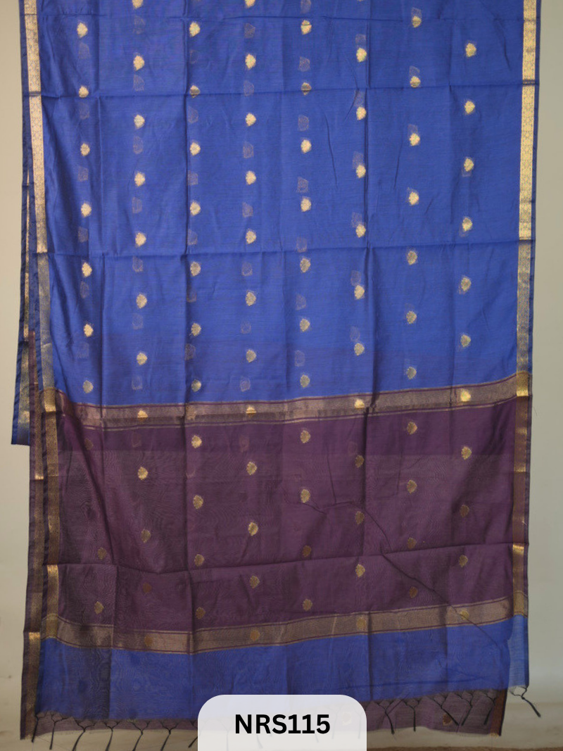 CHANDERI INSPIRED MAHESWARI SAREE