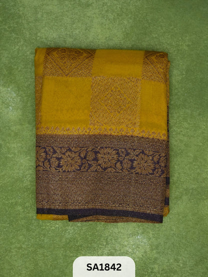 BANARASI MYSORE KHADI GEORGETTE SAREE