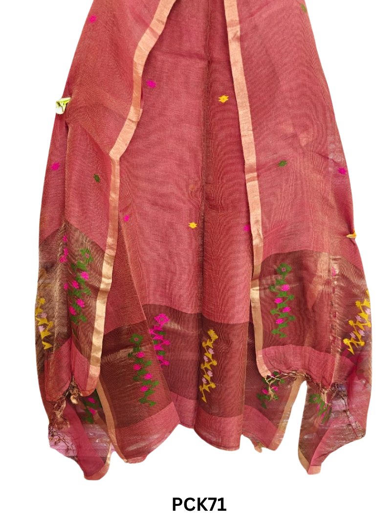 Pure Linen silk Salwar 2pcs Set