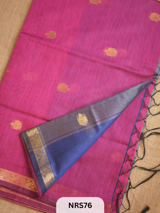 CHANDERI INSPIRED MAHESWARI SAREE