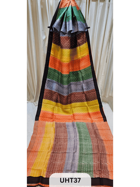 PURE MURSHIDABAD HANDPAINTED SAREE