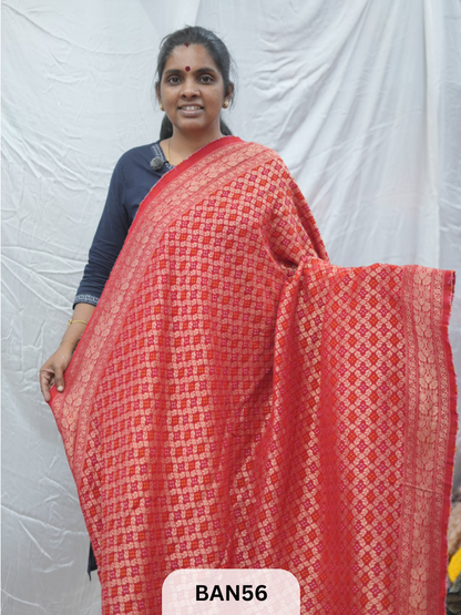 GEORGETTE WEAVING BANDHEJ SAREE