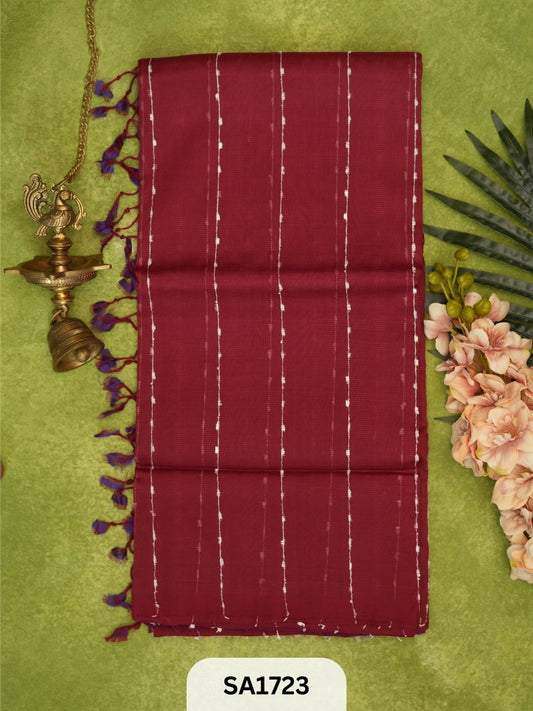 HANDLOOM MANGALAGIRI JUTE SILK