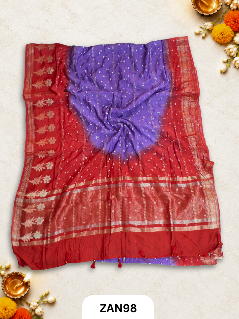 BANARASI BANDHINI TIE AND DYE