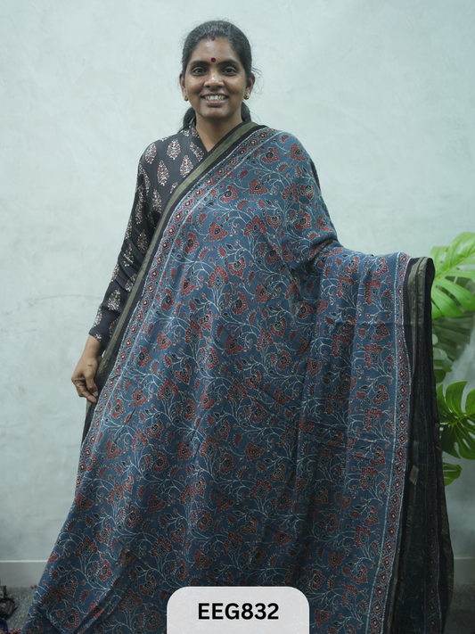 KOTA DORIA AJRAKH SAREE