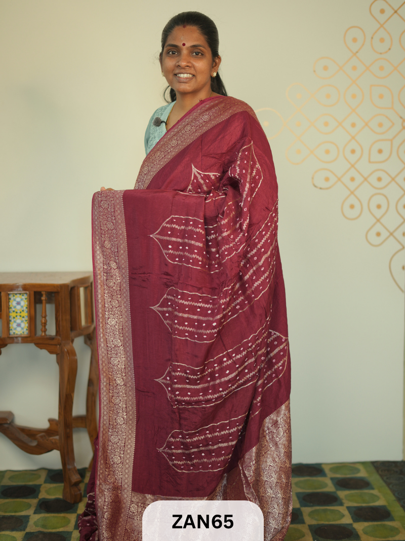 BANARASI BANDHINI SAREE