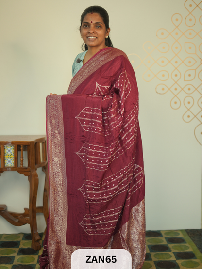 BANARASI BANDHINI SAREE