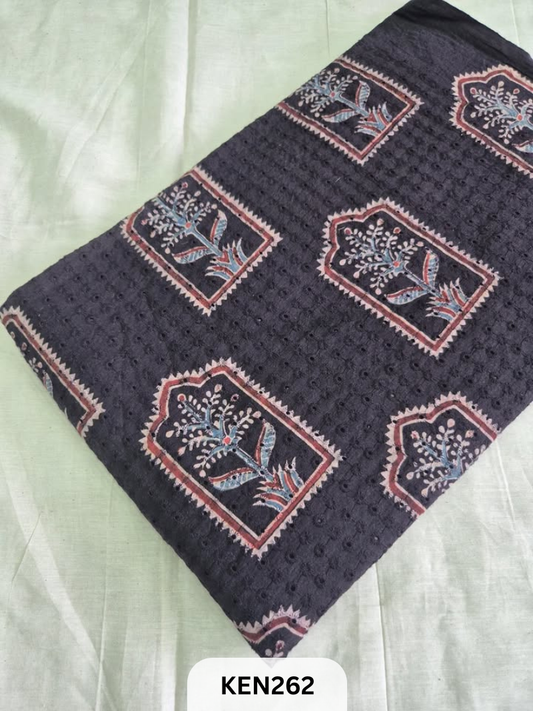 HAKOBA NATURAL HANDBLOCK PRINT-1 MTR