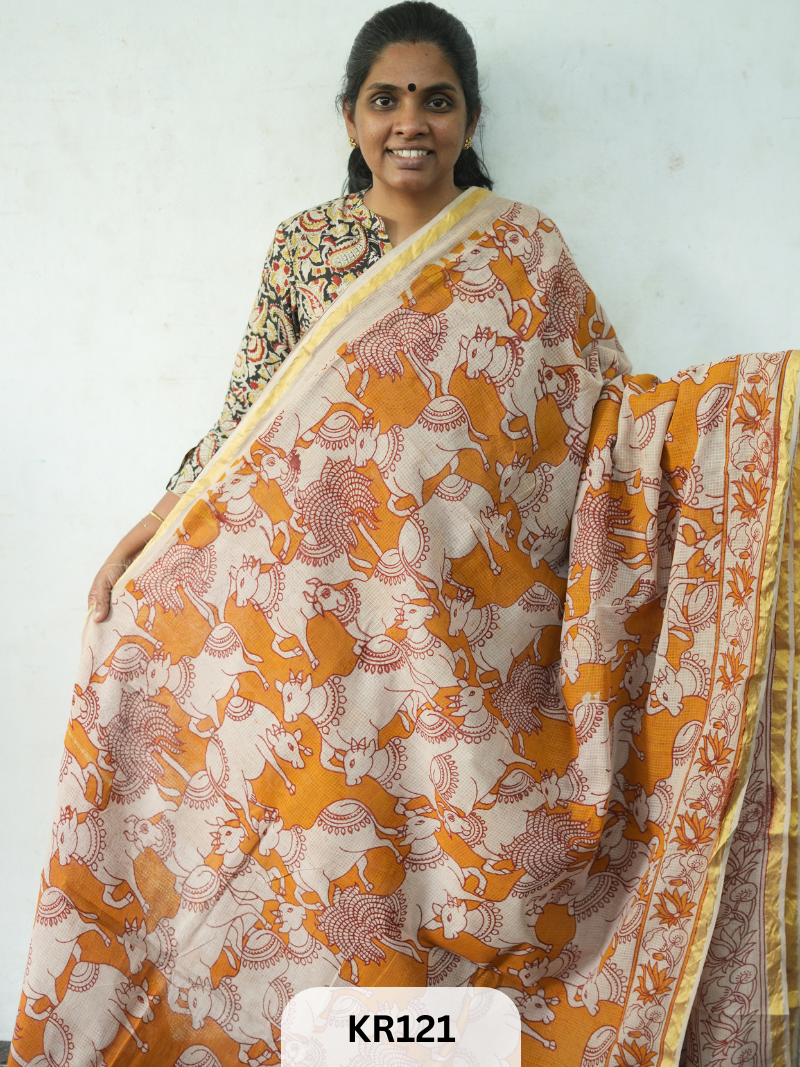 KALAMKARI KOTA SAREE