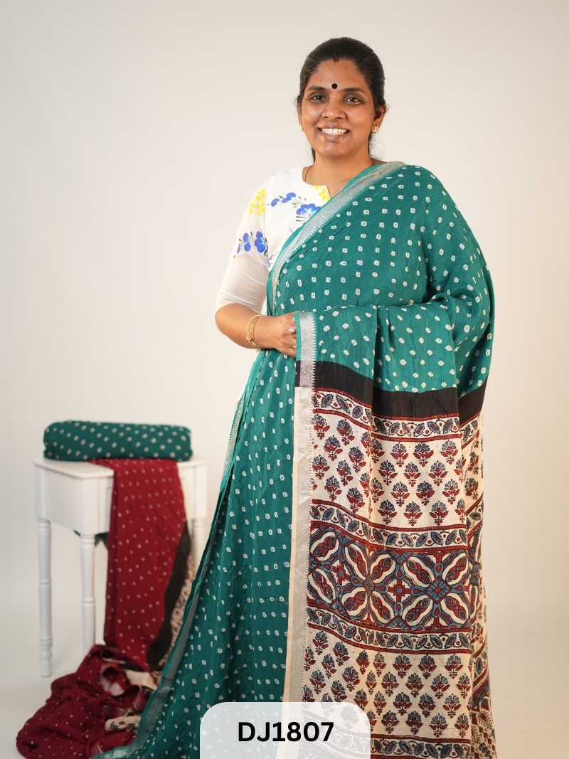 MANGALGIRI BANDHANI SAREE