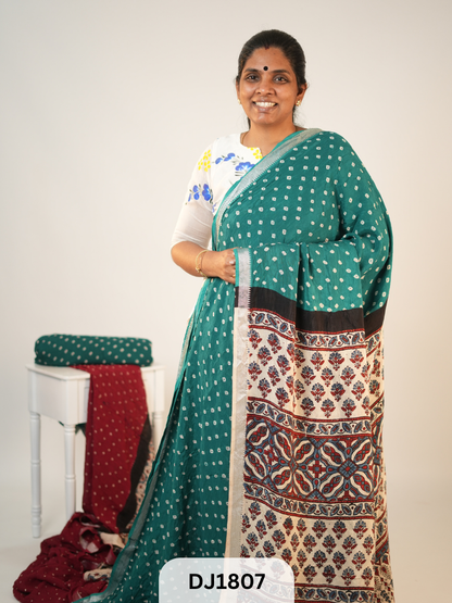 MANGALGIRI BANDHANI SAREE