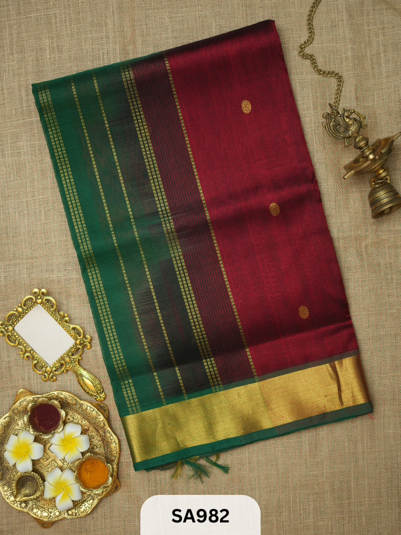 PURE HANDLOOM SILK COTTON SAREE
