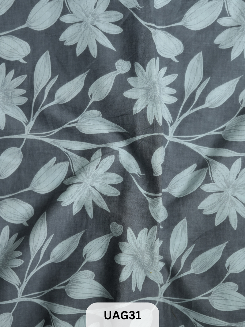 JAIPUR COTTON FABRIC - SCREEN PRINT 1 MTR