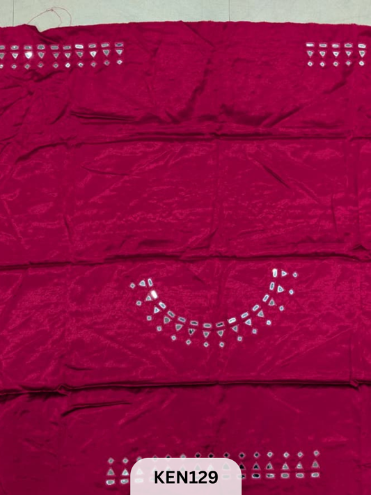 MUSHRU KUTCH MIRROR BLOUSE