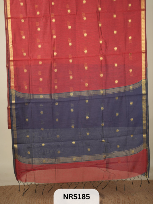 CHANDERI INSPIRED MAHESWARI SAREE