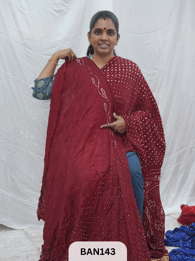 100% VEGAN SILK WITH LAGDI PATTA SAREE
