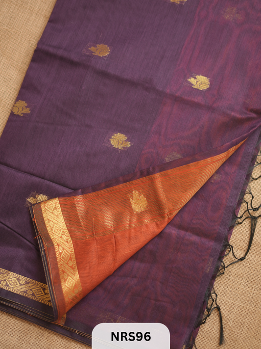 CHANDERI INSPIRED MAHESWARI SAREE
