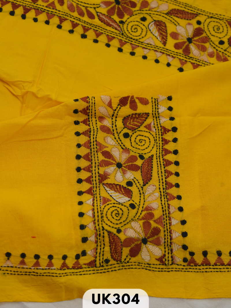 KANTHA HAND EMBROIDERY BLOUSE-1 MTR