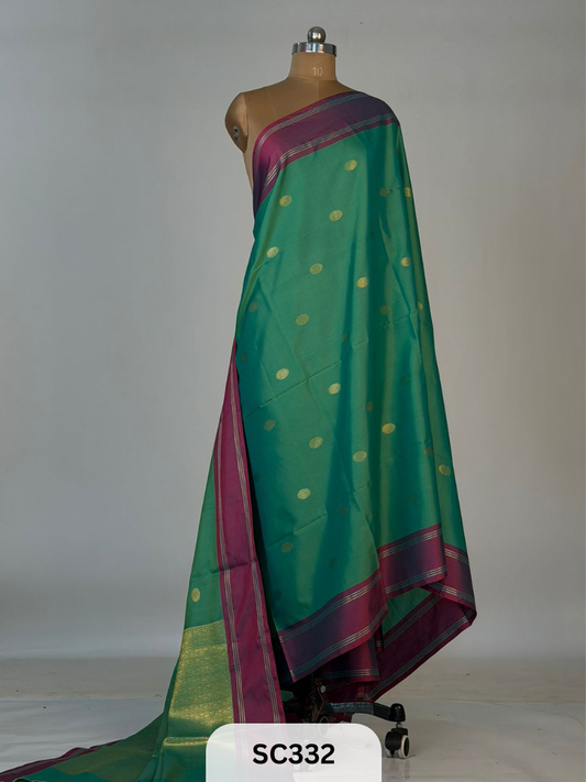 NANO SEMI SOFT SILK WITH RICH PALLU