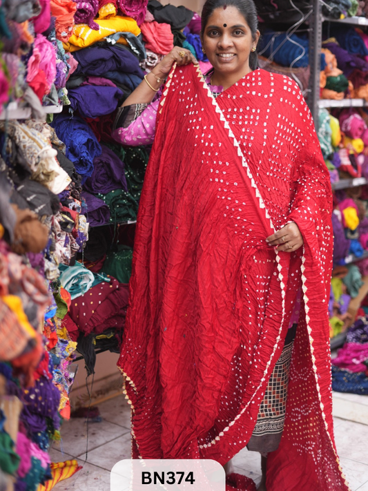 SEMI TISSUE AAMBADAL SAREE WITH LAGDI PATTA