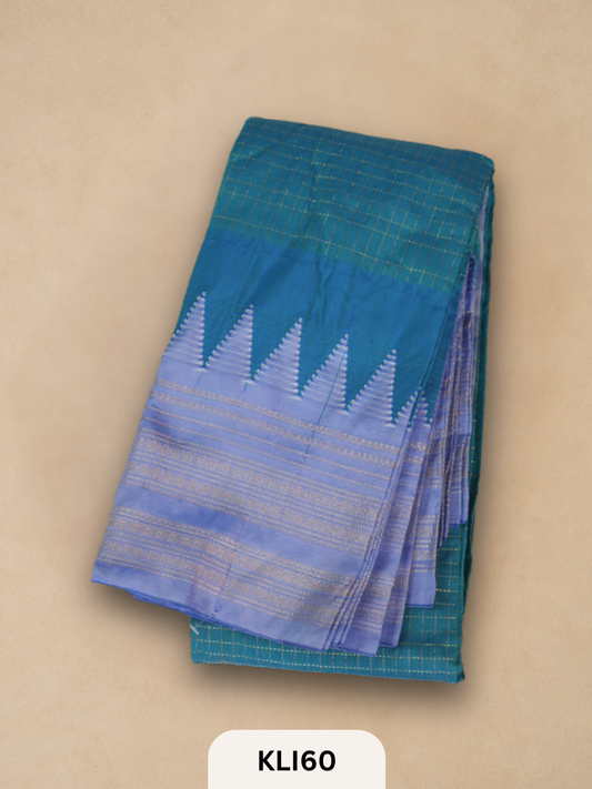 ILKAL TOPI BORDER HANDLOOM SAREE