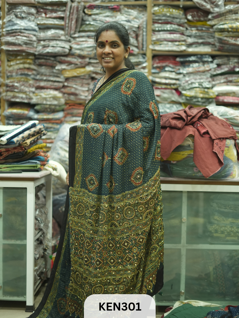 MODAL KHATLI AARI SAREE