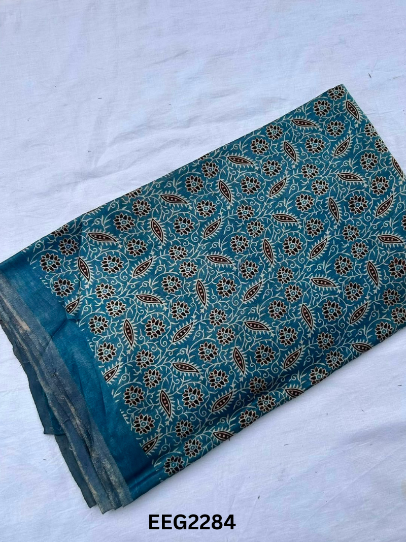 MASHRU AJRAKH FABRIC  PRINT-1 MTR