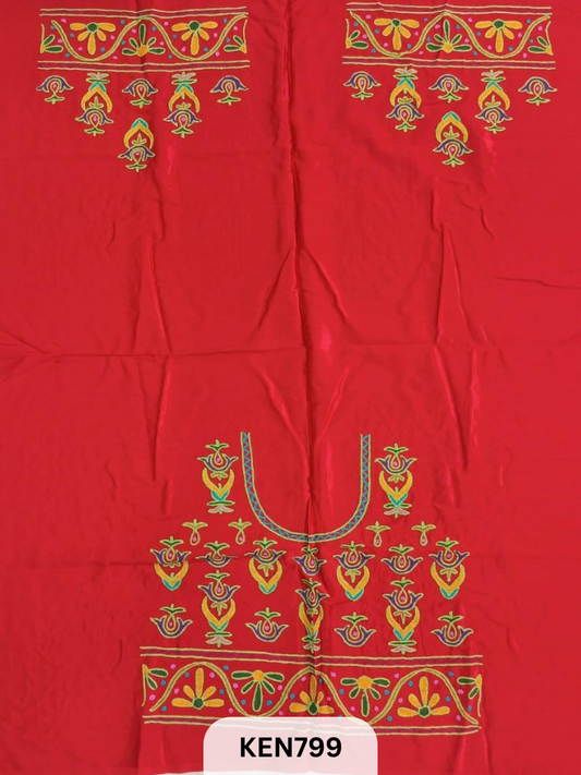 MASHRU HANDWORK BLOUSE PIECE