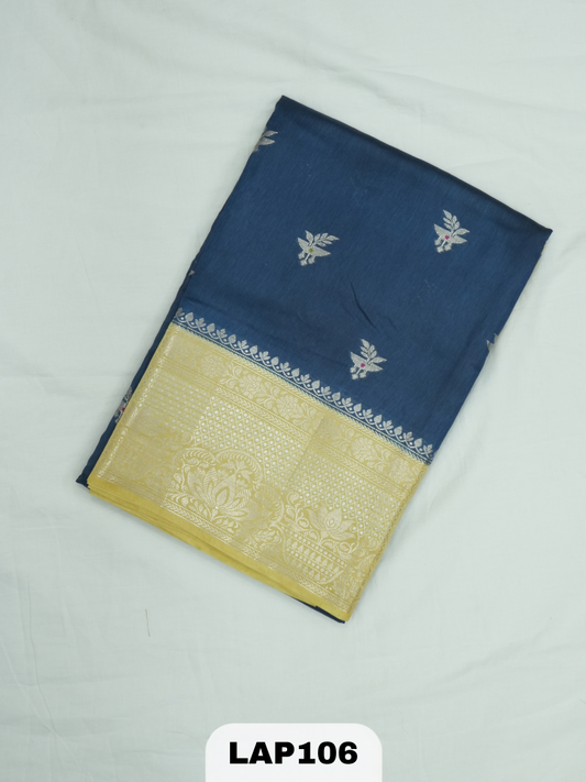 Banaras kora dupion silk saree