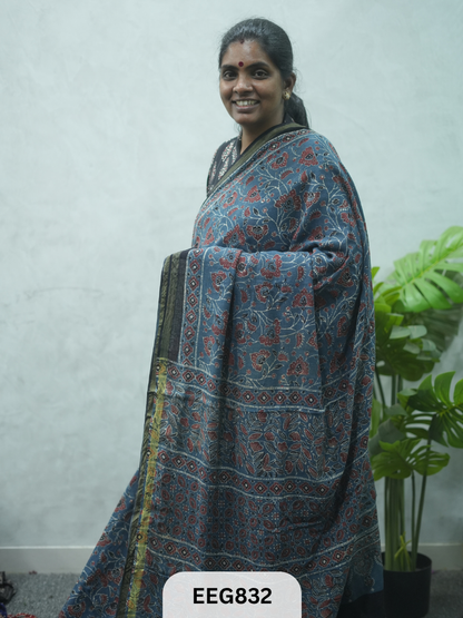KOTA DORIA AJRAKH SAREE