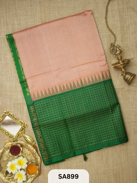 PURE KUPPADAM HANDLOOM SILK COTTON SAREE (pure by pure)