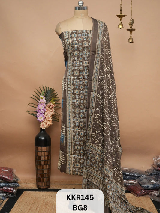 MODAL AJRAKH SALWAR SUIT