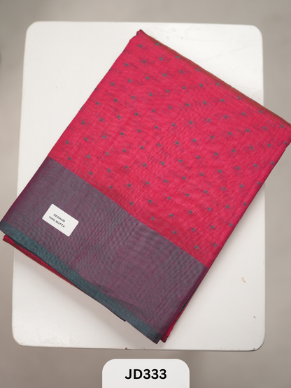 RESHAM SAREE - 1000 BUTTA