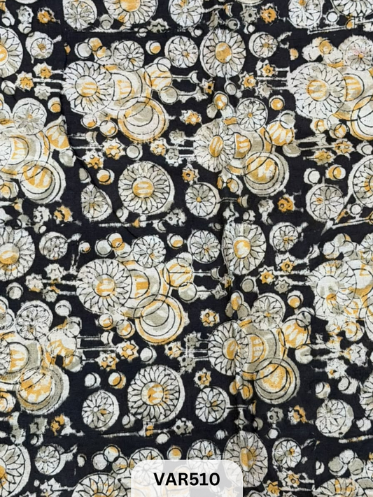Kalamkari Hand printed - Fabric -1.5mtr