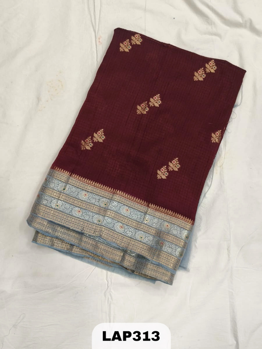 Banaras dupion raw silk saree