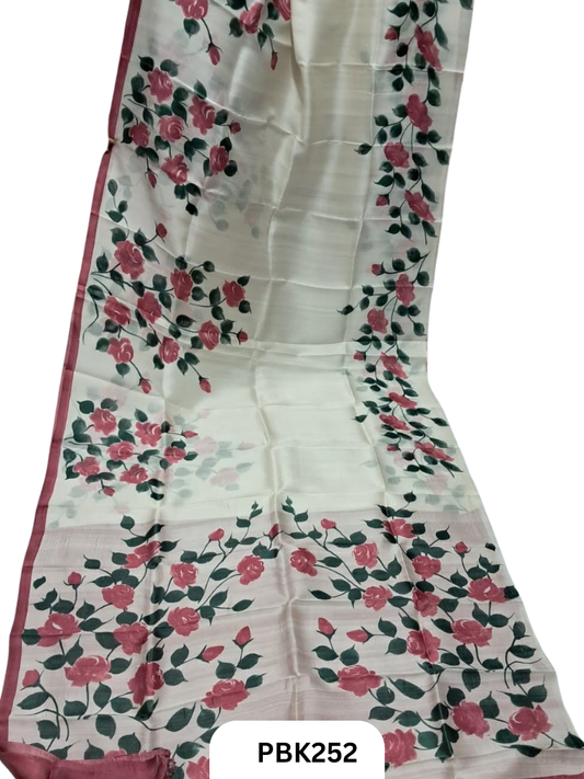 Pure Bishnupuri Silk Saree