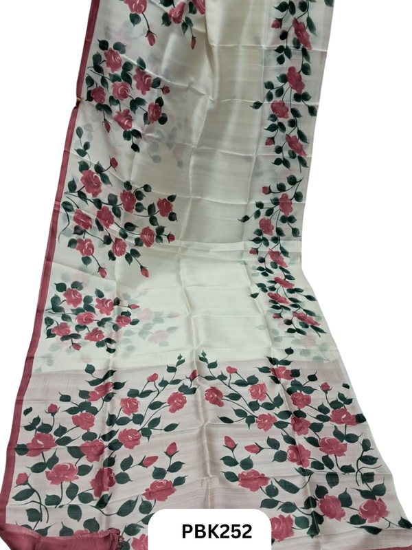 Pure Bishnupuri Silk Saree