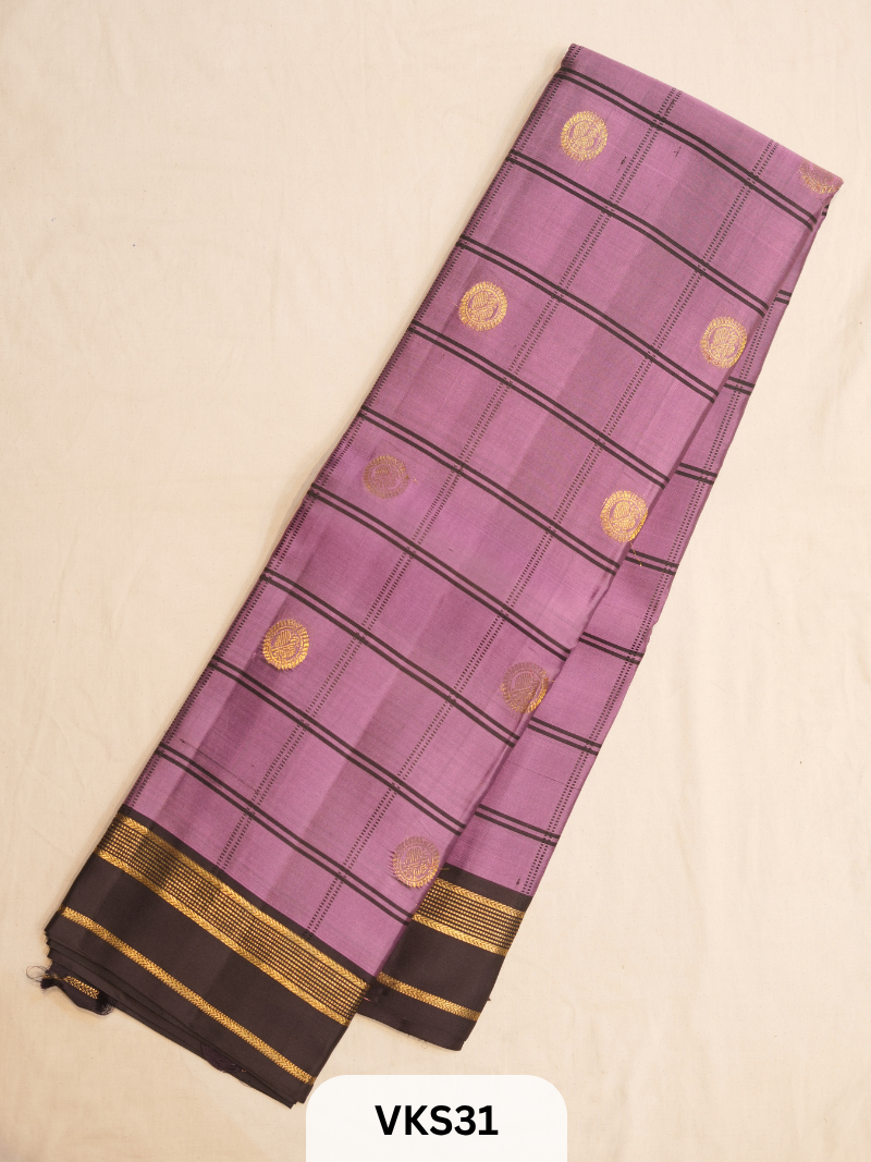 KANCHIPURAM KATTAM SAREE
