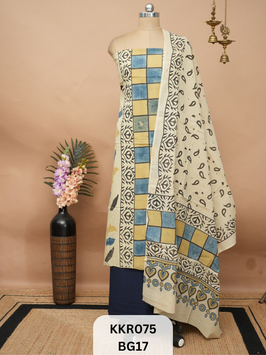 COTTON AJRAKH SALWAR SUIT