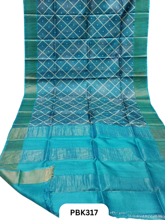 Pure Handloom Tussar Silk Saree