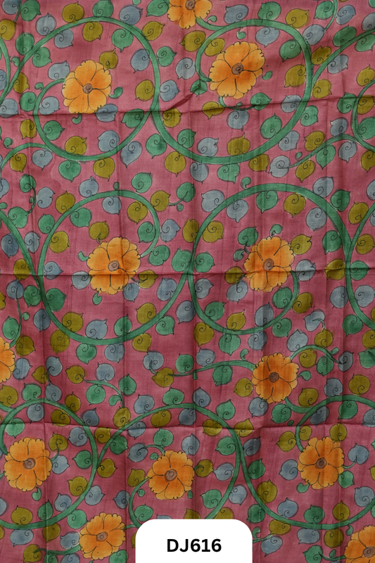 Tussar Hand Paint  Blouse