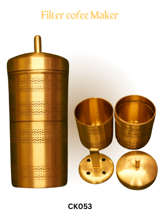 Brass Filter Coffee Maker - 150ml