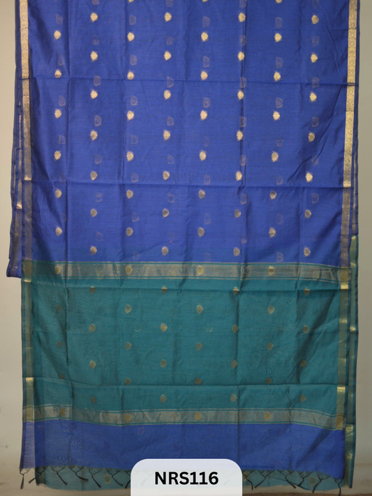 CHANDERI INSPIRED MAHESWARI SAREE
