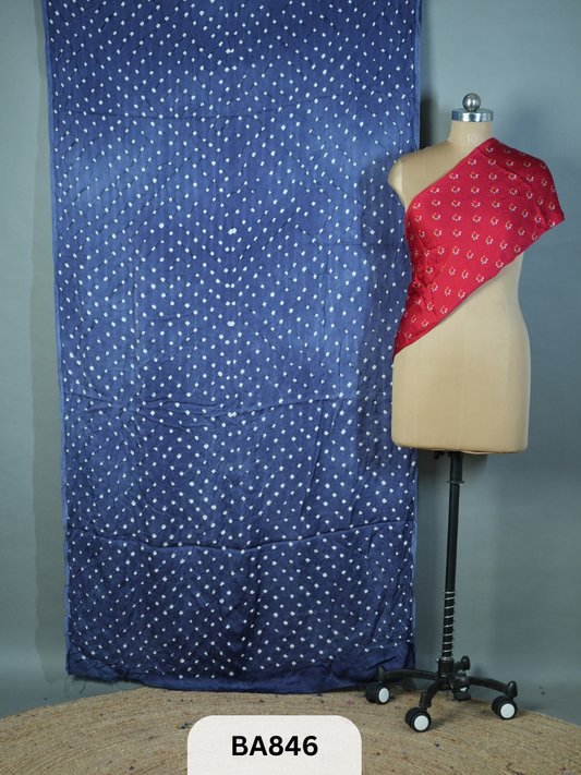 Bandhani Modal Silk Saree