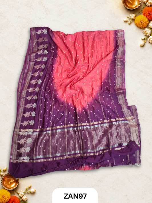 BANARASI BANDHINI TIE AND DYE