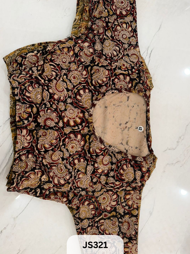 Kalamkari Stitched Blouse - 42