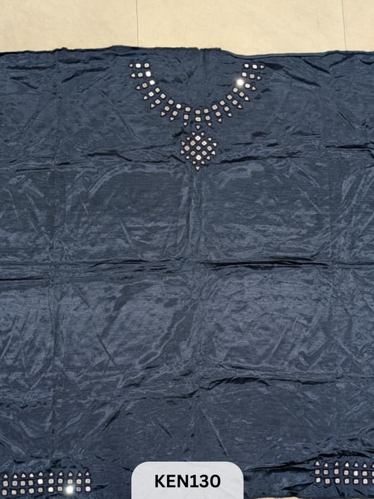 MUSHRU KUTCH MIRROR BLOUSE