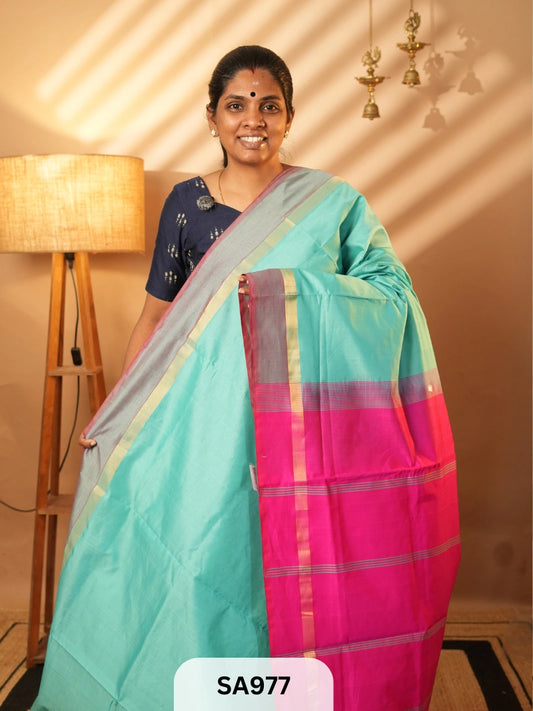 PURE HANDLOOM SILK COTTON SAREE