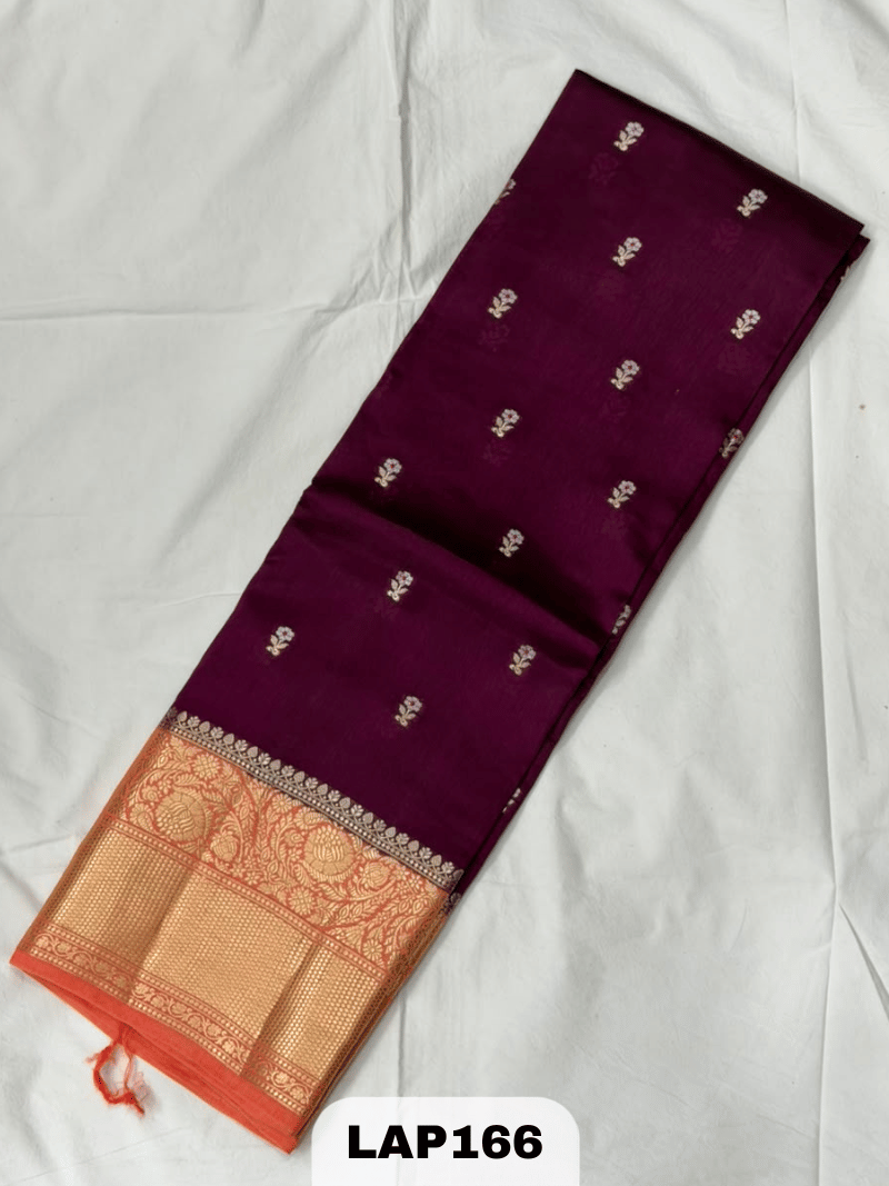 BANARAS KORA DUPION SILK SAREE