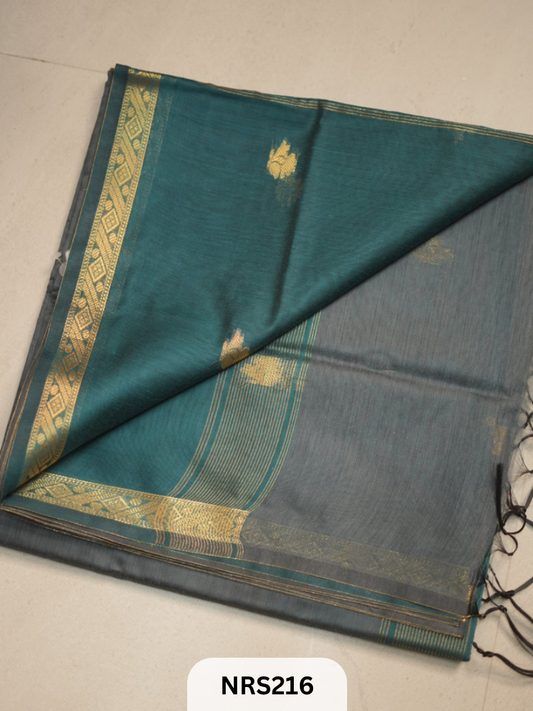 CHANDERI INSPIRED MAHESWARI SAREE